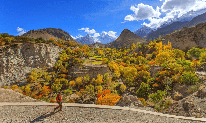 Nagar Valley in Gilgit